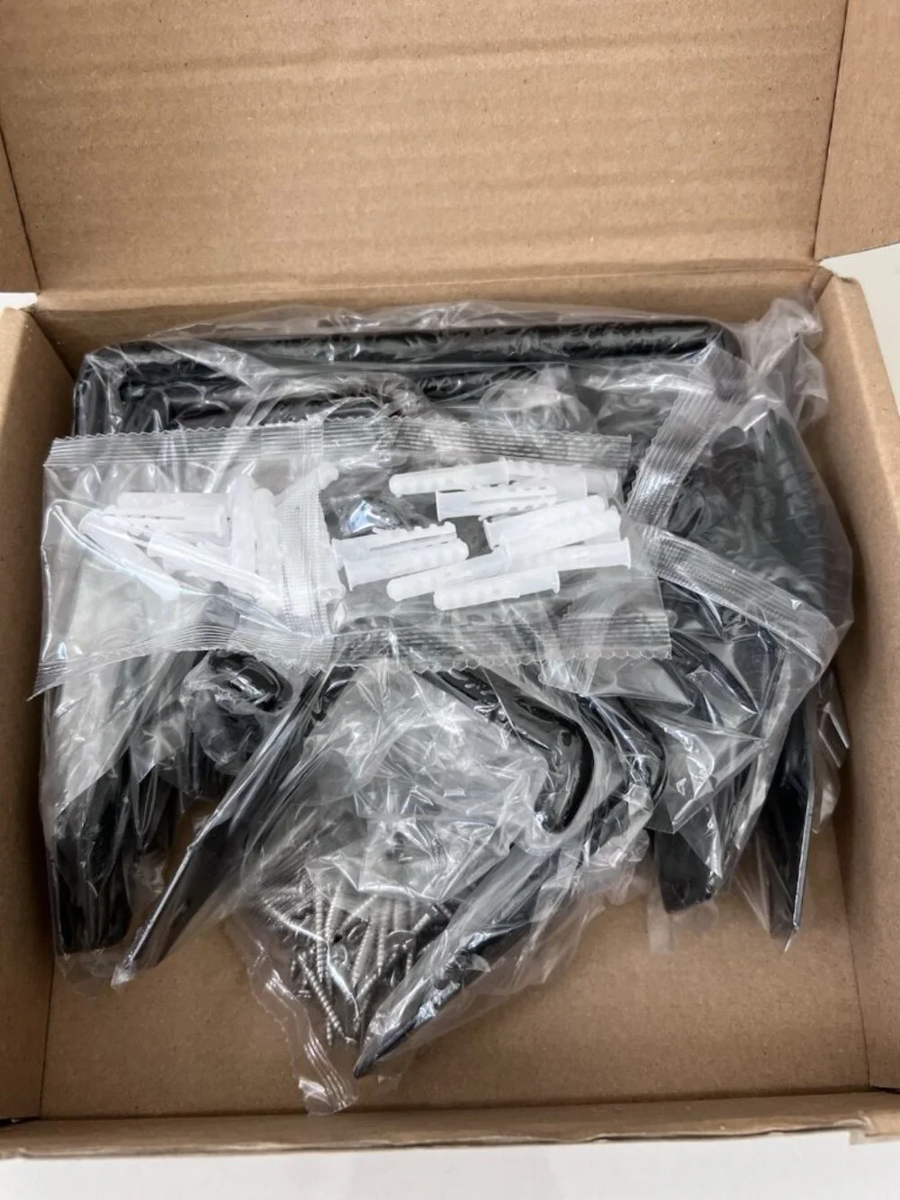 12 Pack Garage Hooks Heavy Duty Utility Steel Anti-Slip Coating Wall Mount NEW